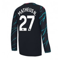 Manchester City Matheus Nunes #27 Tredje Tröja 2023-24 Långärmad